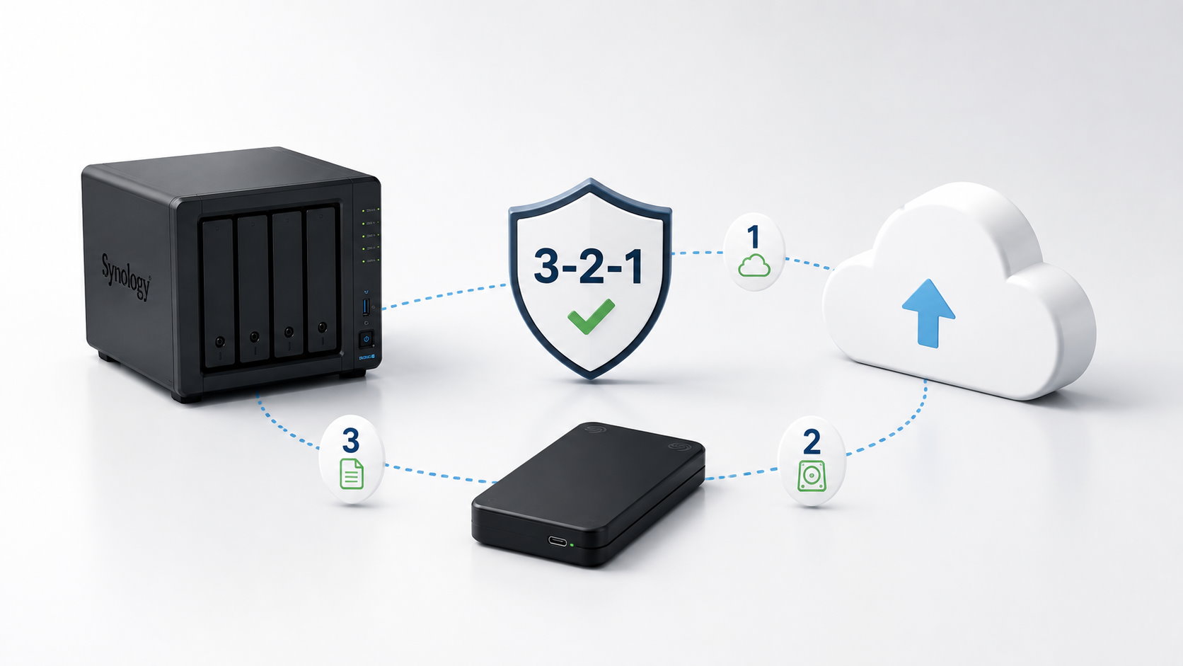 Backup und Datensicherheit mit Synology NAS