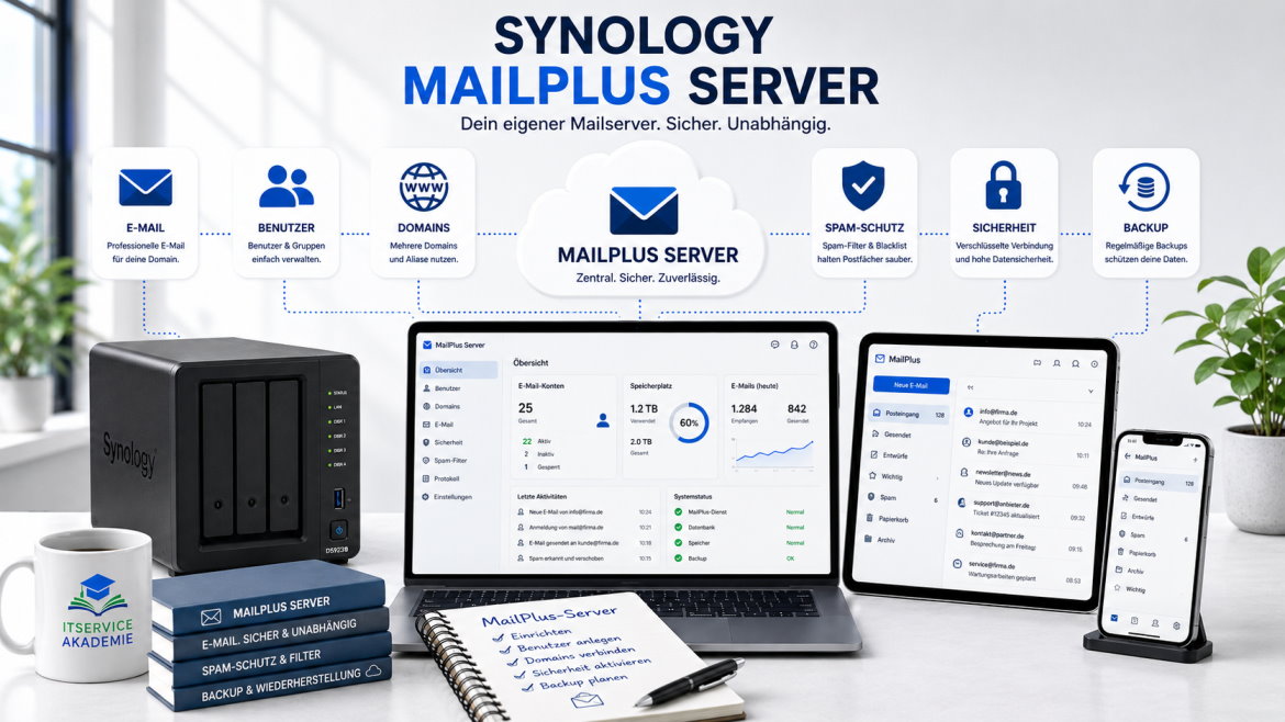 Synology MailPlus Server auf einer Synology-NAS